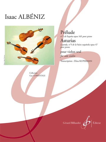 Prélude n° 1 de España, op. 165. Asturias Leyenda n° 5 de la suite Española, op. 47 Visuel